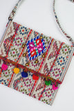 Embroidered Crossbody Bag