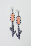 Cactus Drop Earrings